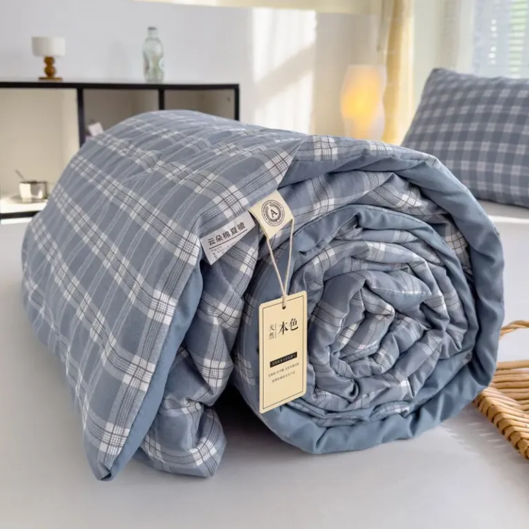 Chăn Hè Cotton Cao Cấp TOPAZ Kích Thước 2mx2m3 - Mền Mùa Hè Cotton Cực Mềm Mịn, Thoáng Mát Phù Hợp Bốn Mùa