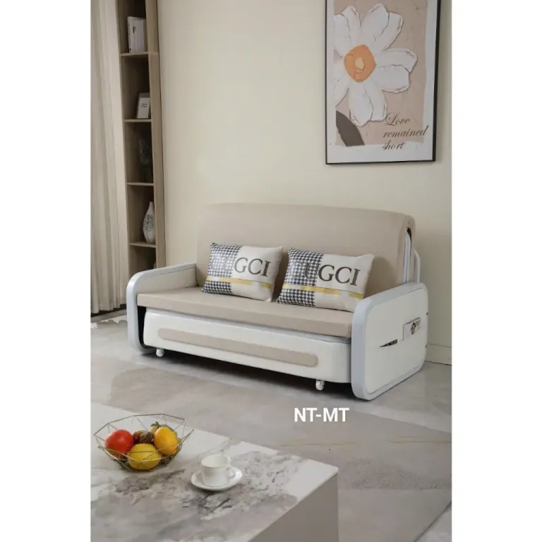 Giường Sofa, Sofa Giường Gấp Gọn Thành Ghế Thông Minh 2 Trong 1 Juno Sofa Tặng Đệm Và Gối