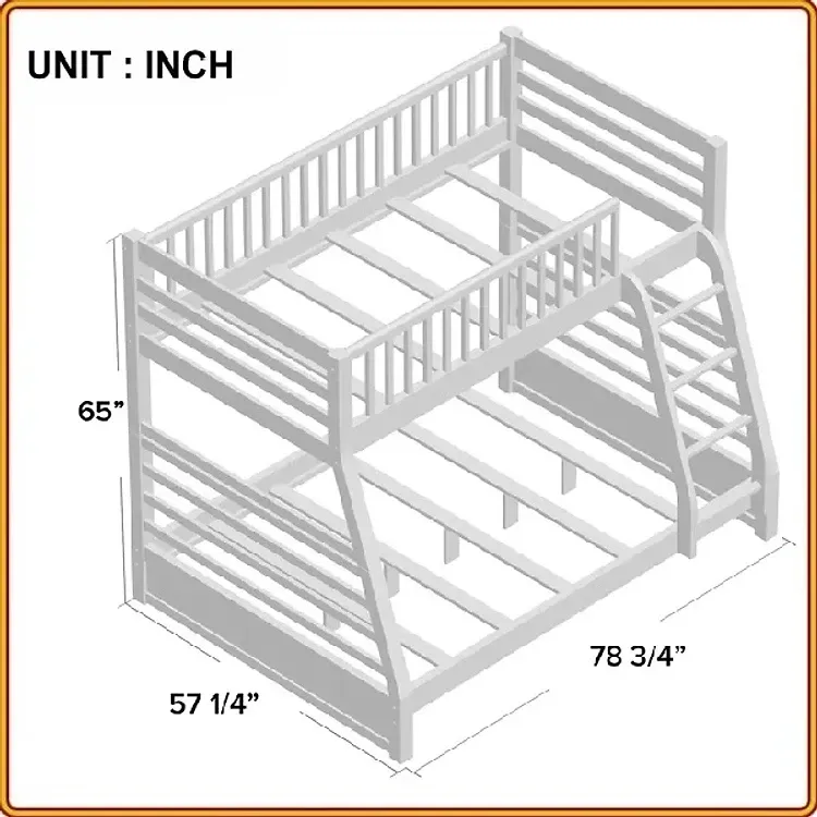 Giường Tầng Juno Sofa 1m /1m4 Cầu Thang Cố Định Phải Thanh Ngang Màu Lựa Chọn