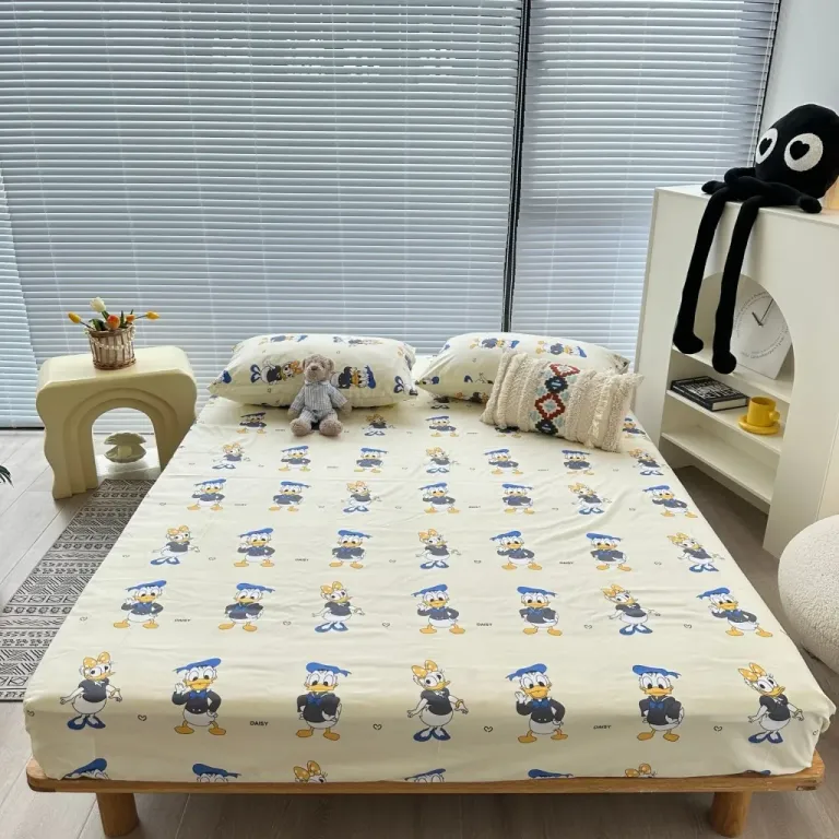 Bộ Ga Gối Cotton 3D Emmibedding Hàng Đẹp Họa Tiết Cực Xinh Cho Bé, Drap Ga Bọc Giường Đủ Size Kích Thước