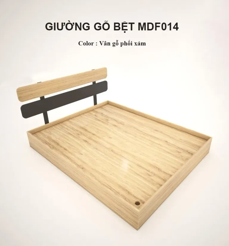 [FREESHIP HCM] Giường Gỗ MDF Bệt Kiểu Nhật Tatana MDF014 - Có Thiết Kế Theo Yêu Cầu Khách Hàng