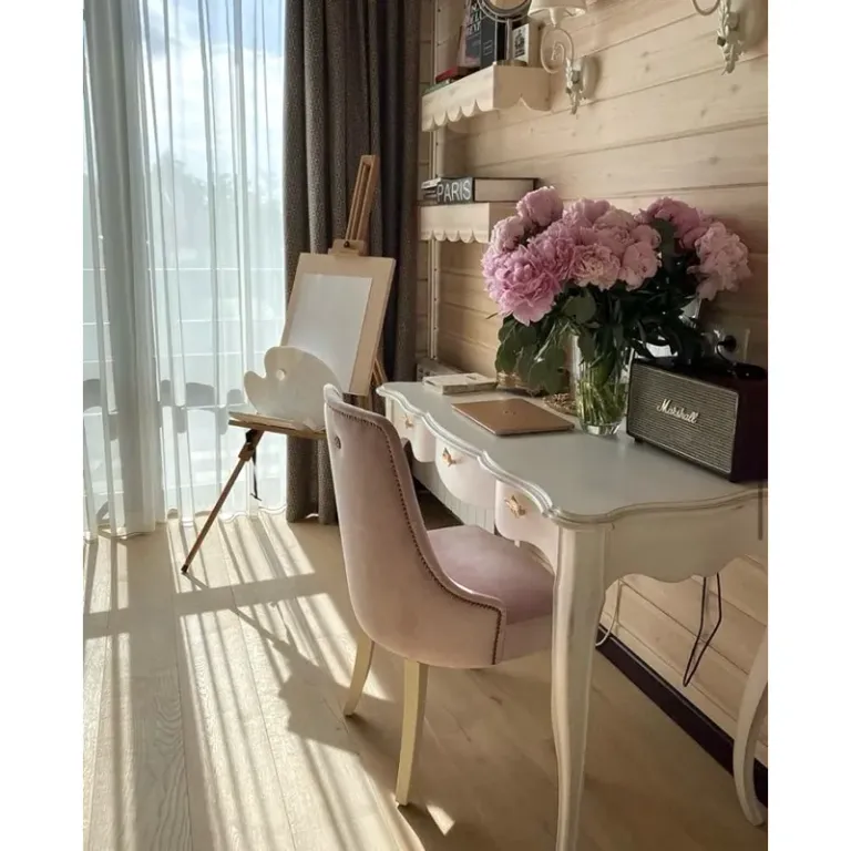 Bàn Console Gỗ Tân Cổ Điển Decor / Trang Điểm / Make Up