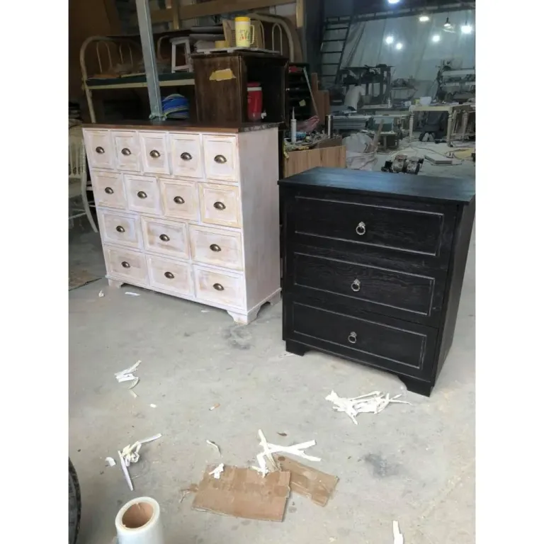 Cabinet / Tủ Trưng Bày Nhiều Ngăn Màu Giả Cổ T28