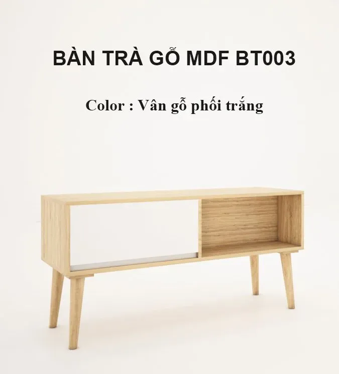 [FREESHIP HCM] Bàn Trà Bệt, Bàn Trà Nhật Gỗ MDF Chống Ẩm Tatana BT003 - Có Thiết Kế Theo Yêu Cầu