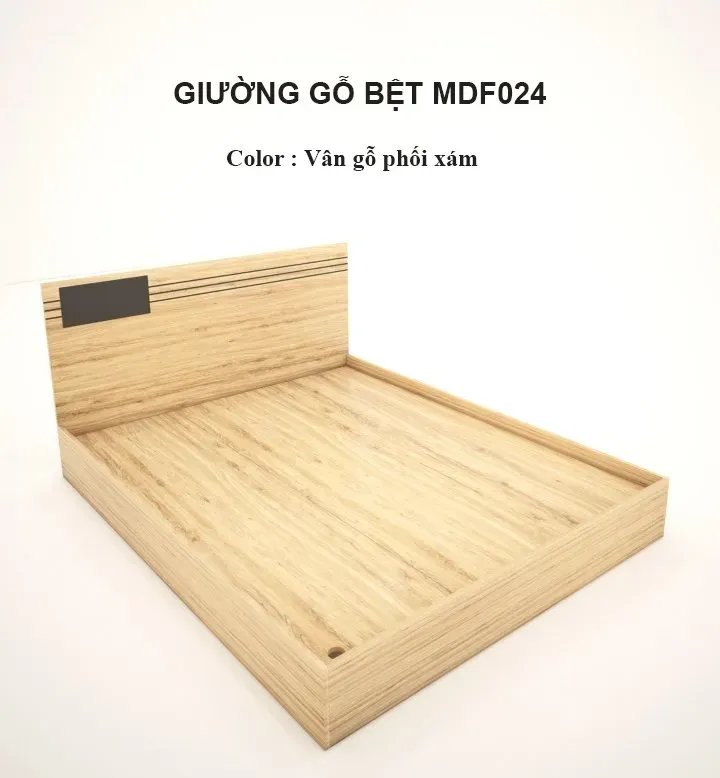 [FREESHIP HCM] Giường Gỗ MDF Bệt Kiểu Nhật Tatana MDF024 - Có Thiết Kế Theo Yêu Cầu Khách Hàng