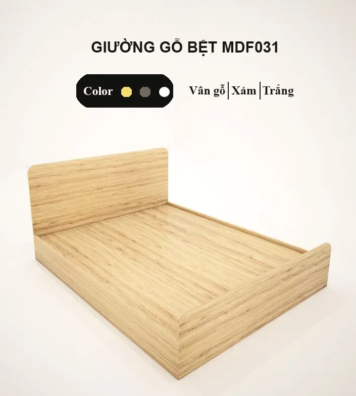 [FREESHIP HCM] Giường Gỗ MDF Bệt Kiểu Nhật Tatana MDF031 - Có Thiết Kế Theo Yêu Cầu Khách Hàng