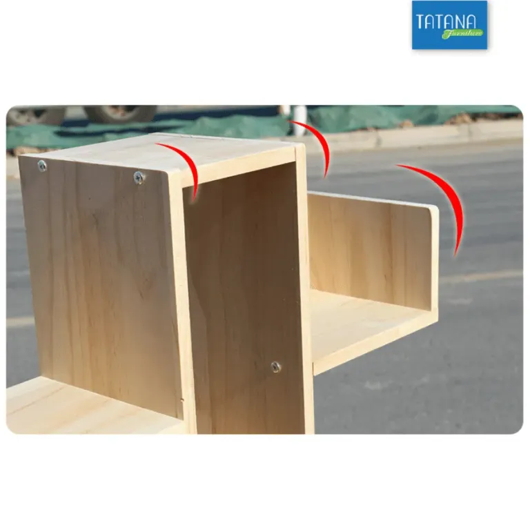 [FREESHIP HCM] Kệ Sách Gỗ MDF Tatana KS004 - Có Thiết Kế Theo Yêu Cầu Khách Hàng