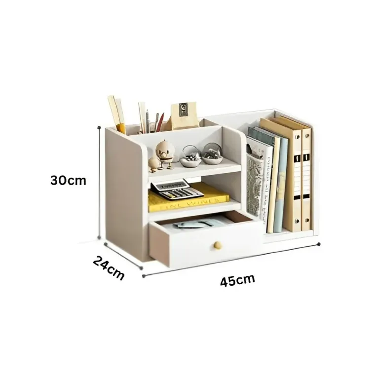 [FREESHIP] Kệ Sách Để Bàn Gỗ MDF Tatana KS001 - Có Thiết Kế Theo Yêu Cầu Khách Hàng