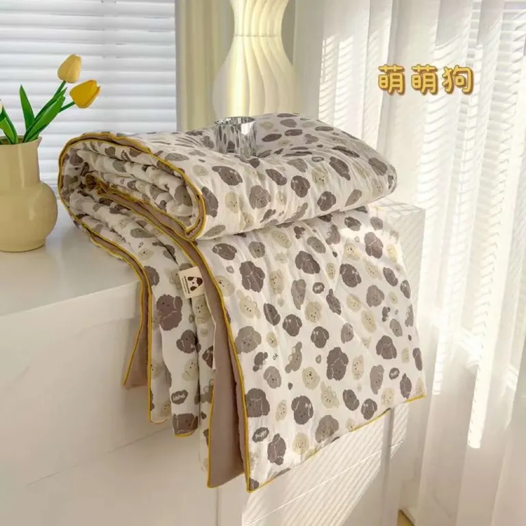 Chăn Hè Cotton Đũi Hàn Quốc EmmiBedding, Kích Thước 2mx2m3, Mềm Mát