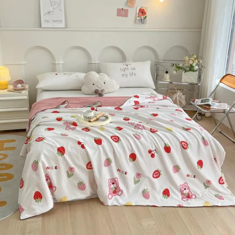 Chăn Hè Cotton Đũi Hàn Quốc EmmiBedding, Kích Thước 2mx2m3, Mềm Mát