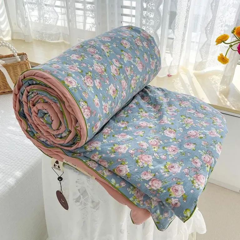 Chăn Hè Cotton Đũi Hàn Quốc EmmiBedding, Kích Thước 2mx2m3, Mềm Mát