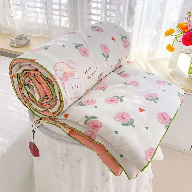 Chăn Hè Cotton Đũi Hàn Quốc EmmiBedding, Kích Thước 2mx2m3, Mềm Mát