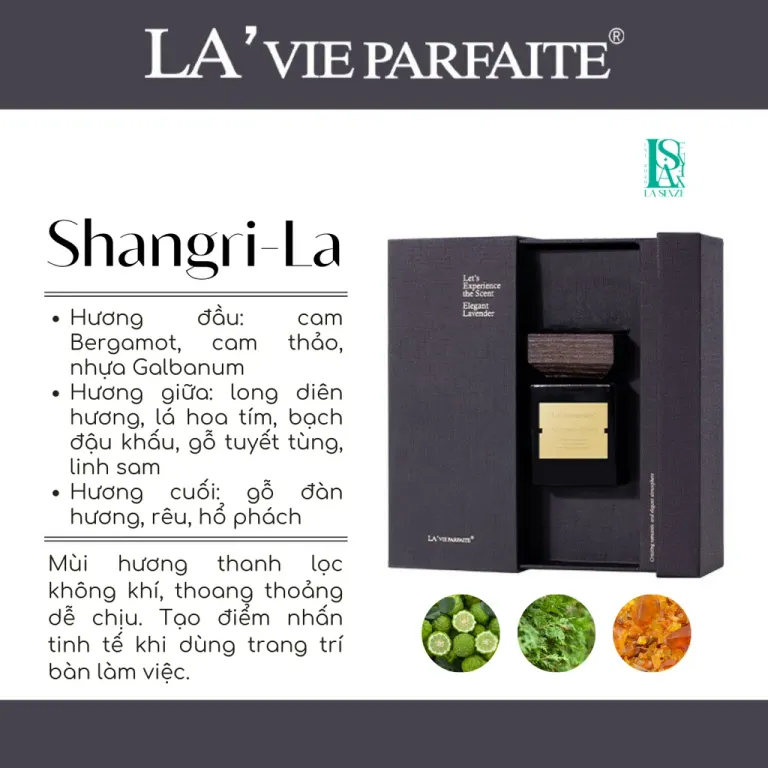 Tinh Dầu Khuếch Tán LA'VIE PARFAIT 100ML