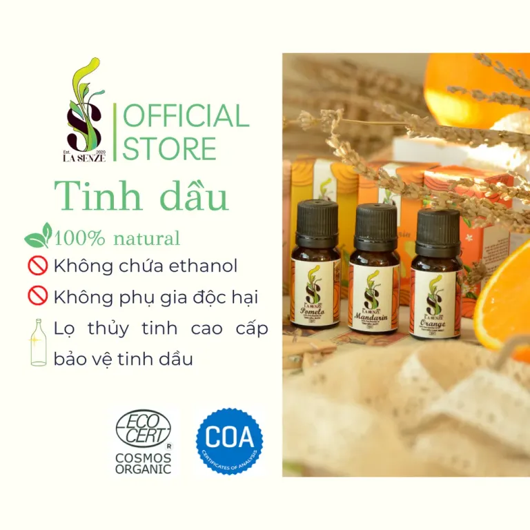 Tinh Dầu Nguyên Chất LA SENZE 10ML