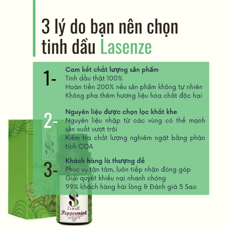 Tinh Dầu Nguyên Chất LA SENZE 10ML