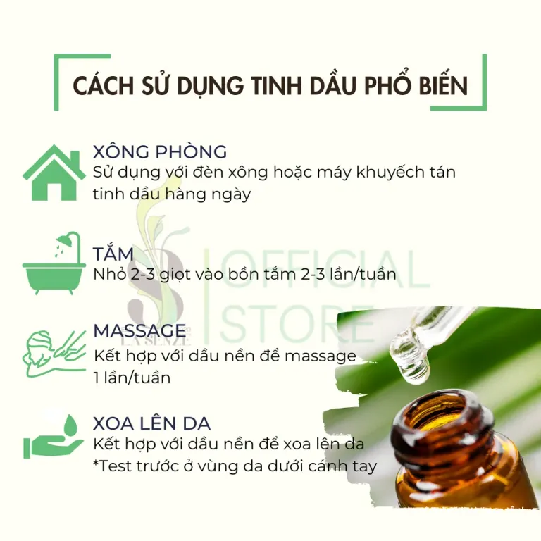 Tinh Dầu Nguyên Chất LA SENZE 10ML