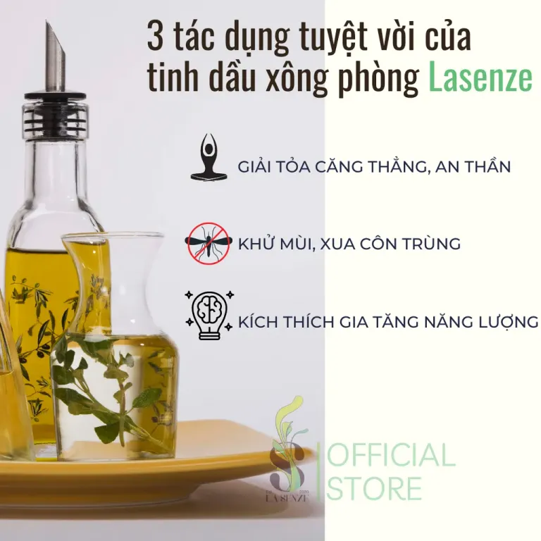 Tinh Dầu Nguyên Chất LA SENZE 10ML