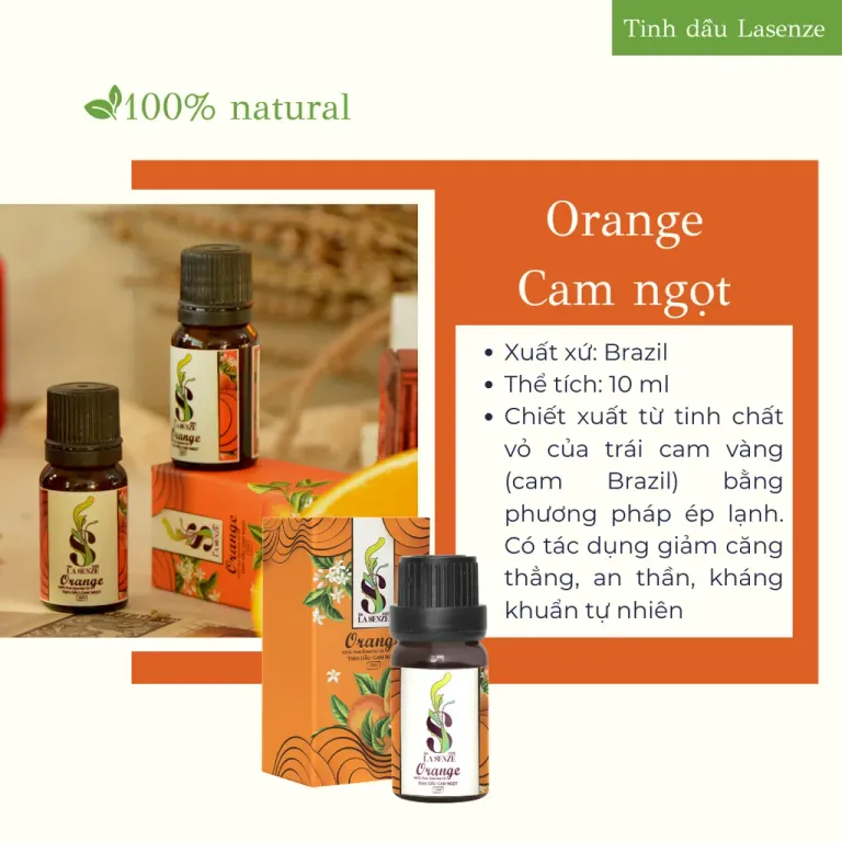 Tinh Dầu Nguyên Chất LA SENZE 10ML