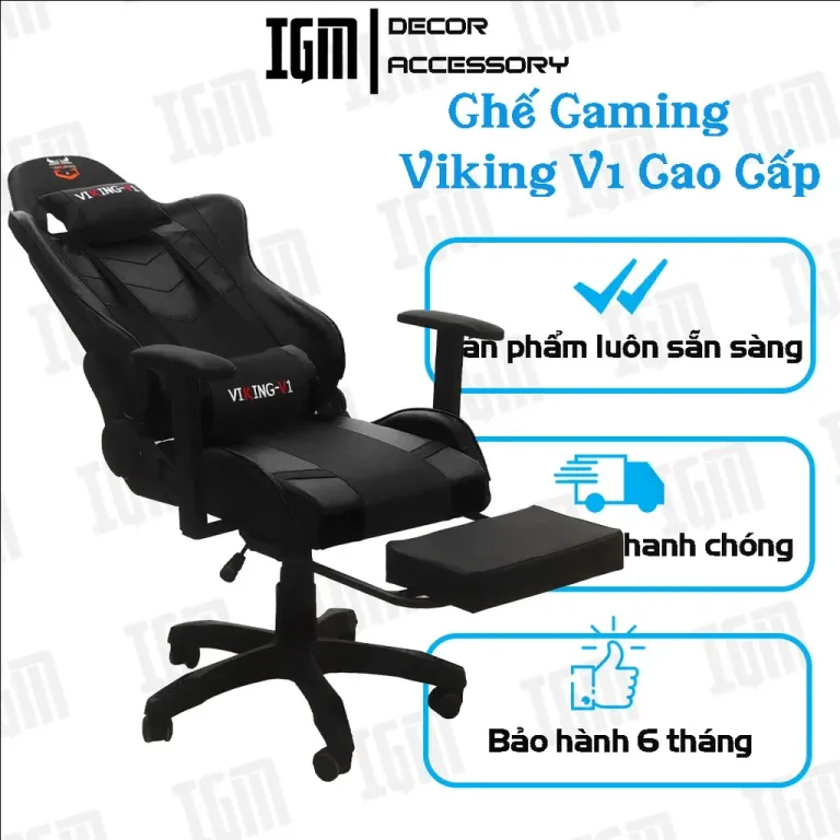 Ghế Gaming Extreme Zero V1 Ngả Lưng Di Chuyến Linh Hoạt Thích Hợp Với Người Chơi Game Và Văn Phòng