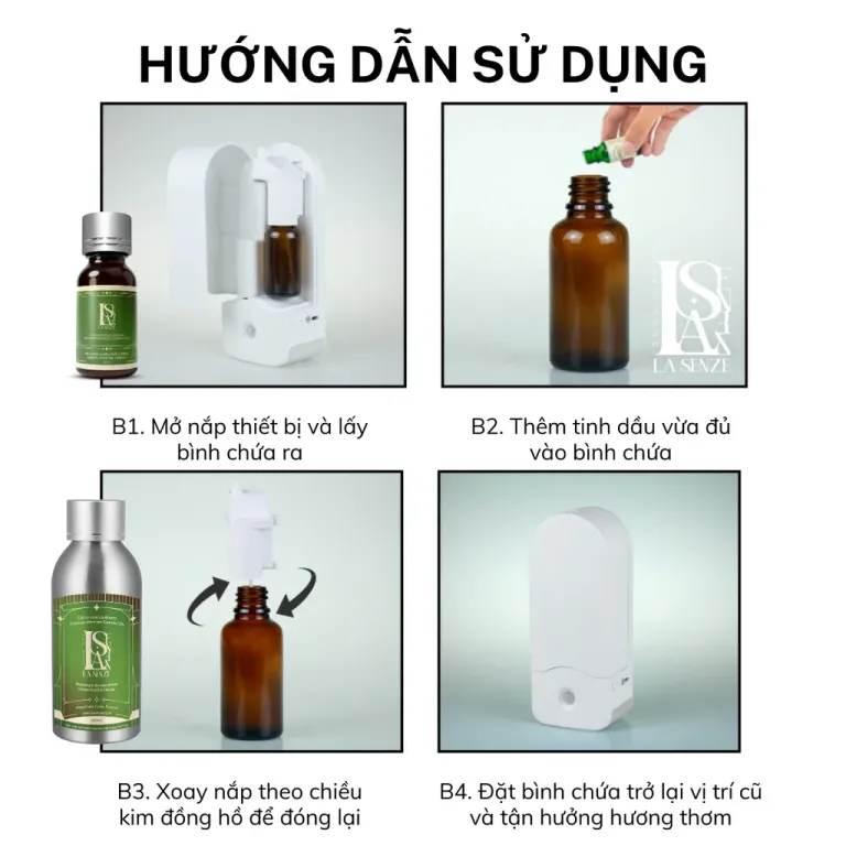 Máy Tạo Hương Chuyên Nghiệp Không Dùng Nước SMART Aromatherapy