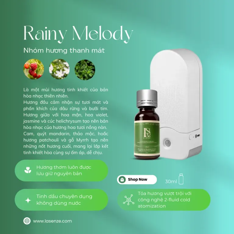 Máy Tạo Hương Chuyên Nghiệp Không Dùng Nước SMART Aromatherapy