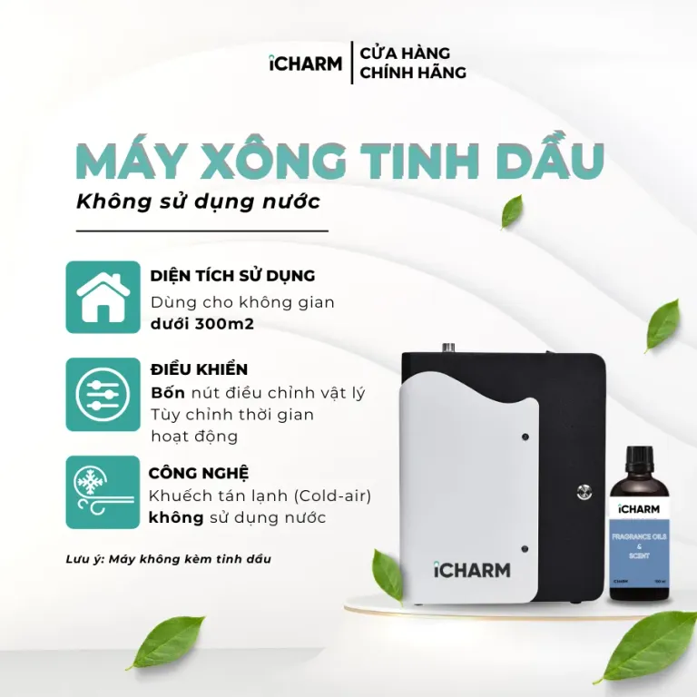 Máy Xông Tinh Dầu Công Nghiệp iCHARM i120