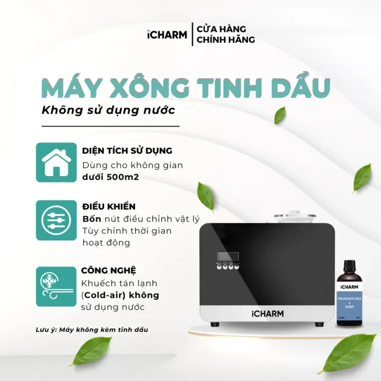 Máy Xông Tinh Dầu Công Nghiệp iCHARM i126