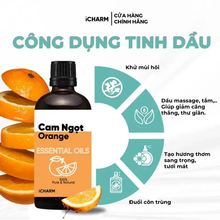 Tinh Dầu Cam Ngọt iCHARM