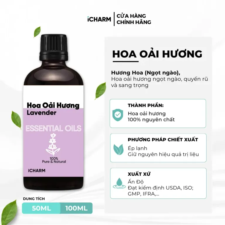 Tinh Dầu Hoa Oải Hương iCHARM