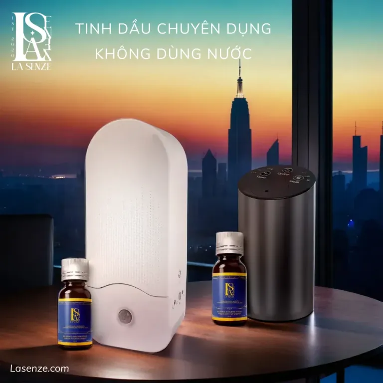 Tinh Dầu Không Dùng Nước 30ML Cho Máy Công Nghiệp, Máy AIR BALANCE Xe Hơi & Máy 2-FLUID ATOMIZATION