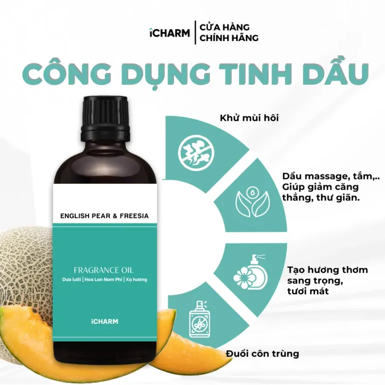 Tinh Dầu Nước Hoa English Pear & Freesia - iCHARM