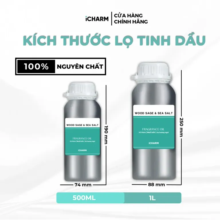 Tinh Dầu Nước Hoa Wood Sage & Sea Salt - iCHARM