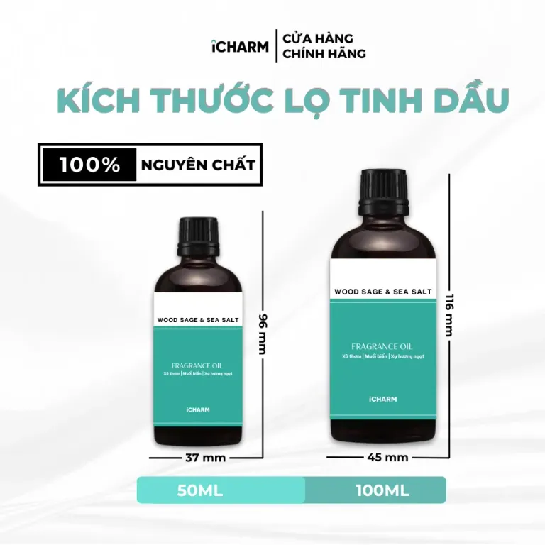 Tinh Dầu Nước Hoa Wood Sage & Sea Salt - iCHARM