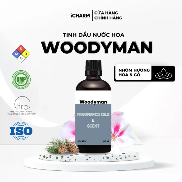 Tinh Dầu Nước Hoa Woodyman (Inspired By Bleu de Chanel) - iCHARM