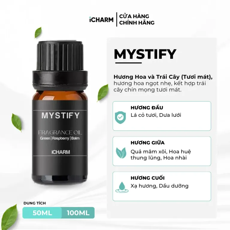 Tinh Dầu Thơm Phòng Mystify - iCHARM