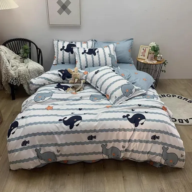 Bộ Drap & Vỏ Chăn #VSL Micro (5 Món)