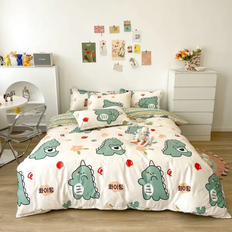 Bộ Drap & Vỏ Chăn #VSL Micro (5 Món)