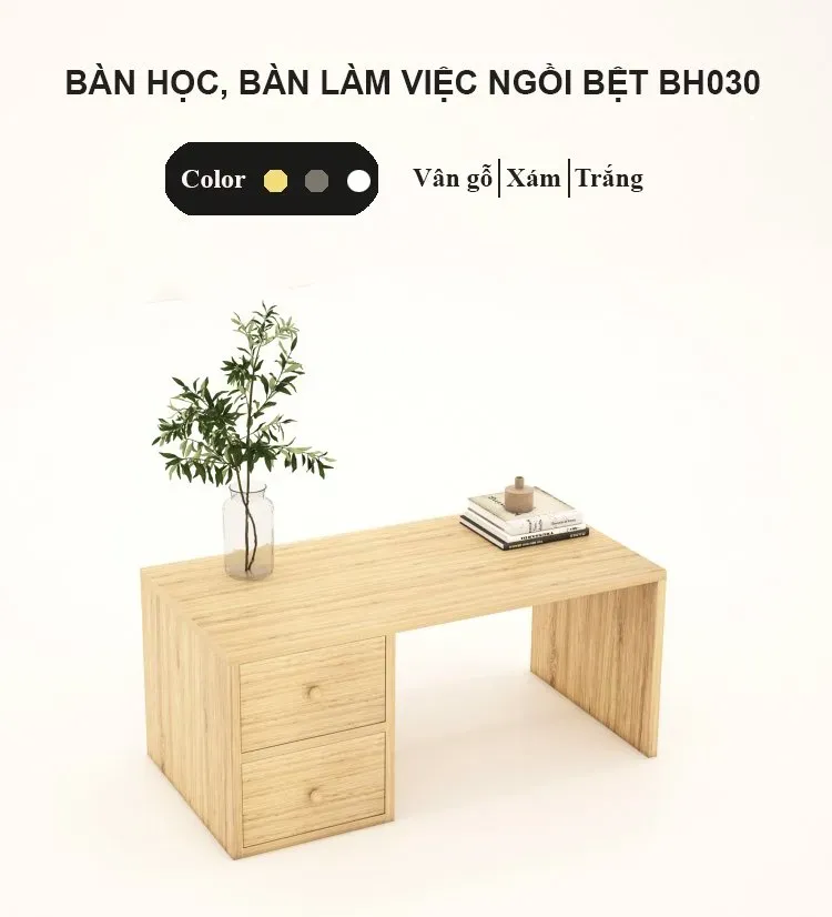 [FREESHIP HCM] Bàn Học, Bàn Làm Việc Ngồi Bệt Tatana BH030 - Có Thiết Kế Theo Yêu Cầu Khách Hàng