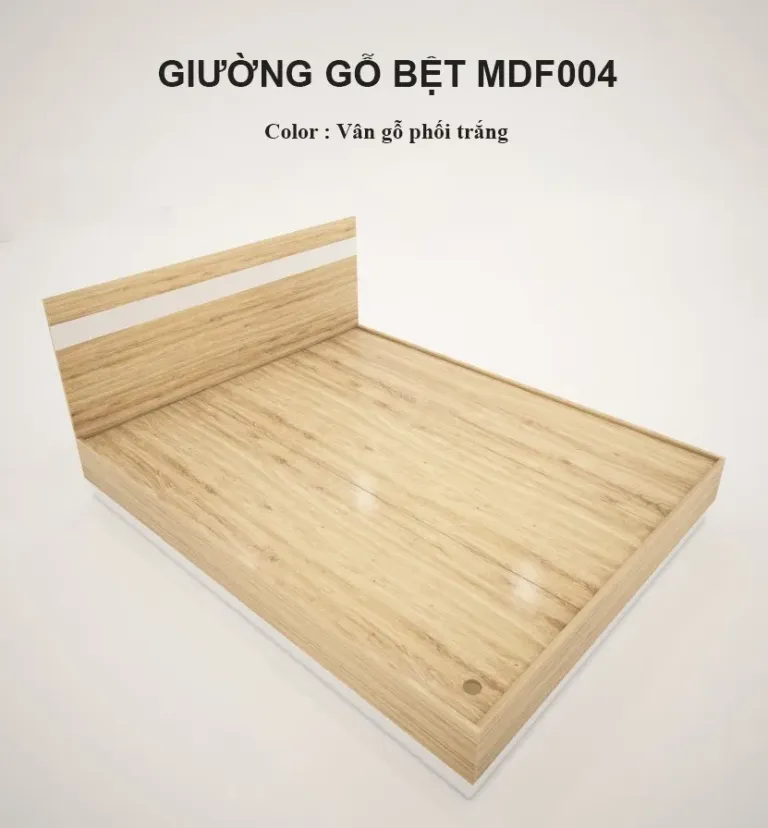 [FREESHIP HCM] Giường Gỗ MDF Bệt Kiểu Nhật Tatana MDF004 - Có Thiết Kế Theo Yêu Cầu Khách Hàng