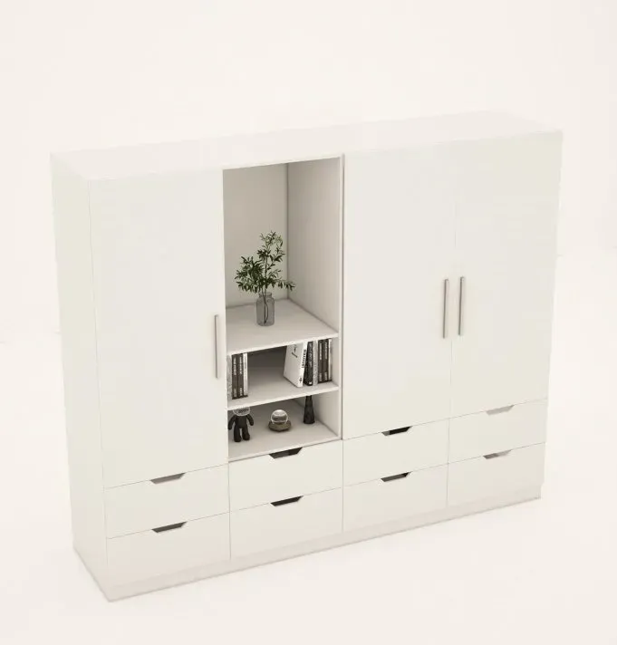 [FREESHIP HCM] Tủ Quần Áo Cánh Mở, Nội Thất Phòng Ngủ Gỗ MDF Tatana TU009 - Có Thiết Kế Theo Yêu Cầu