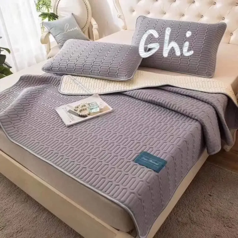 Chiếu Điều Hoà Cao Su Non Latex Emmi Bedding, Chiếu Chất Liệu Mủ Cao Su 1m6 x 2m, 1m8 x 2m, 2m x 2m2