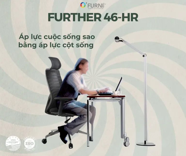 Ghế Công Thái Học Further 46-1-HR