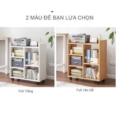 Kệ Đa Năng Lưu Trữ Đồ Có Bánh Xe Dễ Dàng Di Chuyển