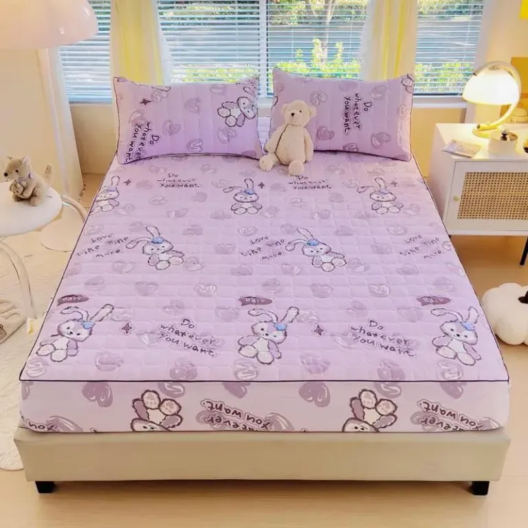 Bộ Ga Gối 3 Món Cotton Xơ Đũi Đậu Nành 1 Ga + 2 Vỏ Gối Nằm Hàng Xuất Khẩu An Như Bedding