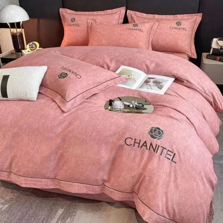 Bộ Vỏ Chăn Cotton Linen Chanitel 4 Món - Nhiều Màu, Nhiều Size