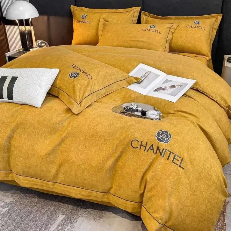 Bộ Vỏ Chăn Cotton Linen Chanitel 4 Món - Nhiều Màu, Nhiều Size