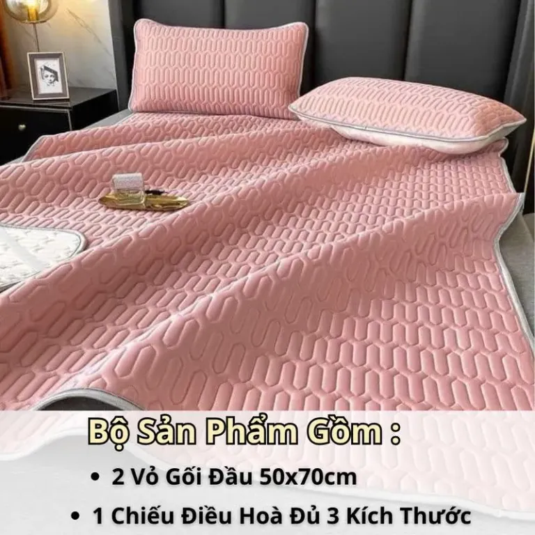 Chiếu Điều Hòa Cao Su Non Tencel Latex m6/m8/2m An Như Bedding