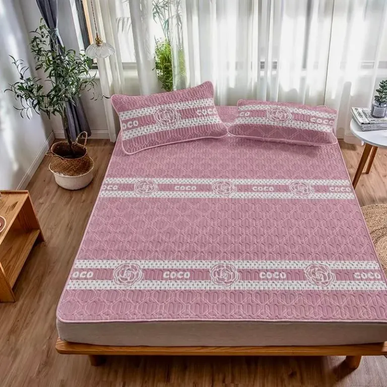 Chiếu Điều Hoà Coco Cao Su Non Cao Cấp 3 Món Siêu Mát An Như Bedding - Nhiều Màu, Nhiều Size