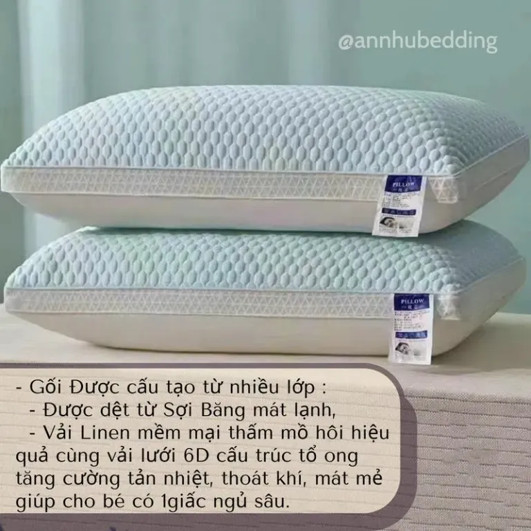 Gối Mát Băng Lạnh Xuất Nhật Cao Cấp An Như Bedding