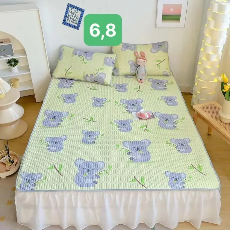 Chiếu Điều Hòa Cao Su Non 3D Hoa Văn An Như Bedding